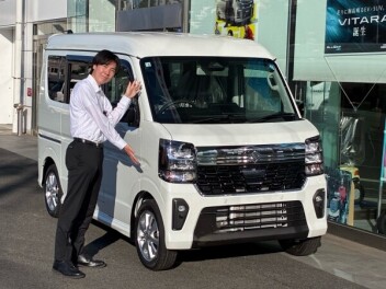 NEWエブリイワゴンご納車！！